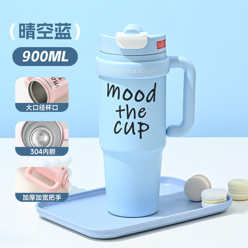 Ton ton tasse de dominateur de glace 316-lac bleu de mer