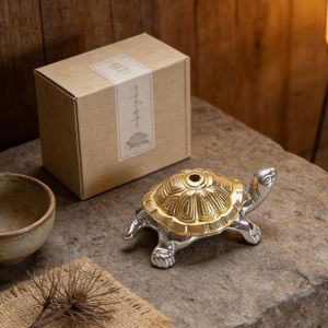 Brûleur d'encens vintage en alliage métallique 3D personnalisé en forme d'animal, porte-encens intégré, <span class=keywords><strong>encensoir</strong></span> zen durable, ornements pour la décoration intérieure - Product Image 6