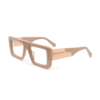 Montura De Gafas 2026 montures optiques vogue en acétate de luxe à basse quantité minimale de commande carré