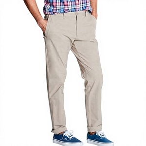 Pantalones Casuales Elásticos para Hombre, Pantalones Chinos de Algodón, Pantalones Casuales Ajustados de Primera Calidad para Hombre, Pantalones Cargo para Hombre con Múltiples Bolsillos - Product Image 1