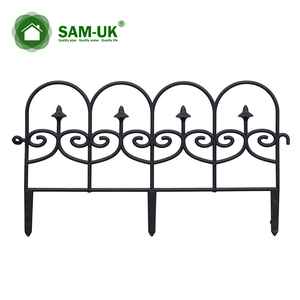 Decorativo jardín <span class=keywords><strong>cerca</strong></span> de la <span class=keywords><strong>cerca</strong></span> <span class=keywords><strong>del</strong></span> jardín de plástico pequeño vallas para jardines - Product Image 4