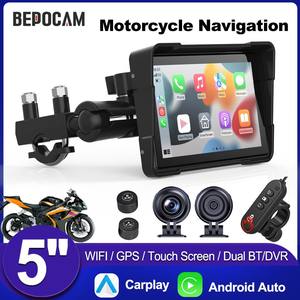 Grabadora de Conducción para Motocicleta ZC11 5G, Teléfono Móvil con WiFi, Navegación GPS HD, Grabación Doble Antes y Después, Origen China - Product Image 5