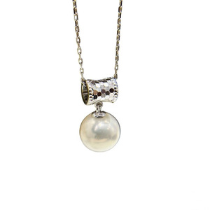 31482 Accessoires de perles DIY, pendentif en argent S925, support vide, collier or/argent avec composants de bijoux en barre de 10-13 mm - Product Image 5