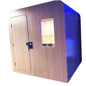 WIMI Hôtel Chambre À Coucher Utilisation Spécifique Et Insonorisé Ignifuge En Bois de Lit de Capsule