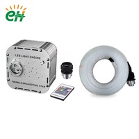 Kit d'éclairage LED à fibre optique lumineuse pour la décoration de plafonds de cinéma maison, hôtels, restaurants et centres commerciaux - Vente chaude