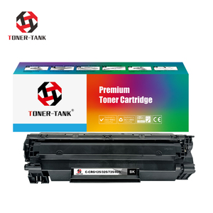 Cartucho de Tóner Negro <span class=keywords><strong>TONER</strong></span>-TANK CRG125 325 725 925 Compatible con Impresoras Láser <span class=keywords><strong>HP</strong></span> <span class=keywords><strong>LaserJet</strong></span> P1100 P1102 <span class=keywords><strong>P1102W</strong></span> M1132 M1210 M1212nf - Product Image 1