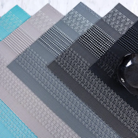 Manteles Individuales de Plástico PVC Vinilo para Mesa de Comedor, Aptos para Lavavajillas, Personalizados para Restaurantes, al Mejor Precio de Fábrica en China, Venta al Por Mayor