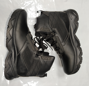 DFA01 Stock Black Bottes tactiques noires personnalisées, respirantes, à tige haute, longue et mi-longue - Product Image 2