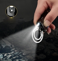 Briquet USB KY, porte-clés, ouvre-bouteille, couteau, lampe torche, briquet électrique en métal coupe-vent, accessoires pour fumeurs