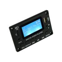 Kartu PCB Layar LCD, Radio FM, Kit USB, Speaker Audio Bluetooth Nirkabel APE BT, Modul Pemutar MP3