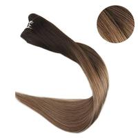 Extensions de cheveux naturels européens en mèches, échantillon gratuit du fournisseur d'usine