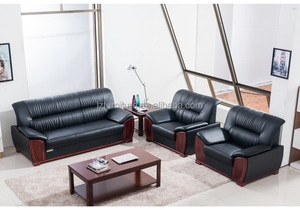 Conjunto de Sofá de Oficina Moderno y Sencillo con Mesa de Centro para Recepción Empresarial, Negociación de Tres Personas, Espera o Relajación - Product Image 4