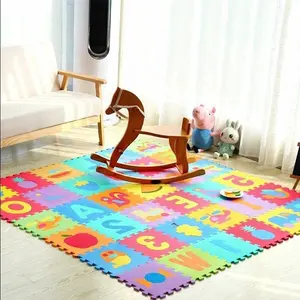 Eva Foam Floor Mats Alphabet Number Cartoon Interlocking Puzzle Crawl Play Mat For Kids Baby Child