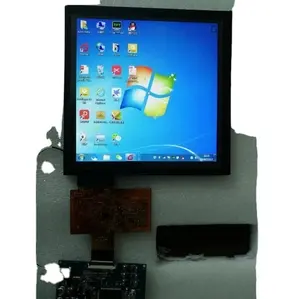 Özelleştirilmiş özel 480p 768p lcd panel 7 inç kare lcd ekran