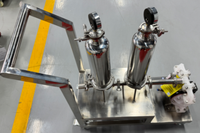 Machine de mélange et de congélation automatique personnalisée pour parfums liquides, équipement de fabrication de cologne avec filtre