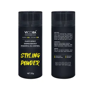 Polvere per lo Styling texturizzante per capelli di marca propria per il mezzo a Volume neutro viene fornito con certificato GMP senza alcol per tutte le età 20g