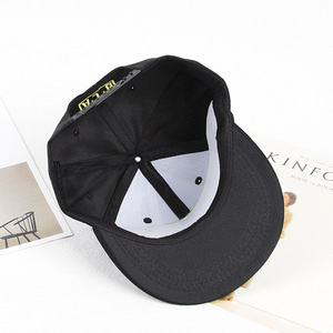 <b>Snapback</b> <b>Cap</b> Embroidered Hand Print Unisex Cotton Baseball Hat Outdoor Street Dance Hip Hop Flat Brim - Product Image 4