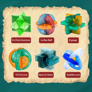 Casse-têtes Kongming Lock <span class=keywords><strong>3D</strong></span> : Jeu d'assemblage intelligent pour enfants et adultes - Product Image 3