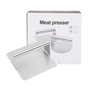 Prensa de Carne de Acero Inoxidable en Existencia, Prensa para <span class=keywords><strong>Hamburguesas</strong></span>, Prensa de Carne Redonda y Cuadrada para <span class=keywords><strong>Hamburguesas</strong></span> - Product Image 5
