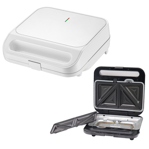 Aifa trắng OEM màu đa có thể tháo rời Nướng Waffle Báo Chí nướng điện ăn sáng không dính 3 trong 1 bánh <span class=keywords><strong>sandwich</strong></span> các nhà sản xuất - Product Image 1