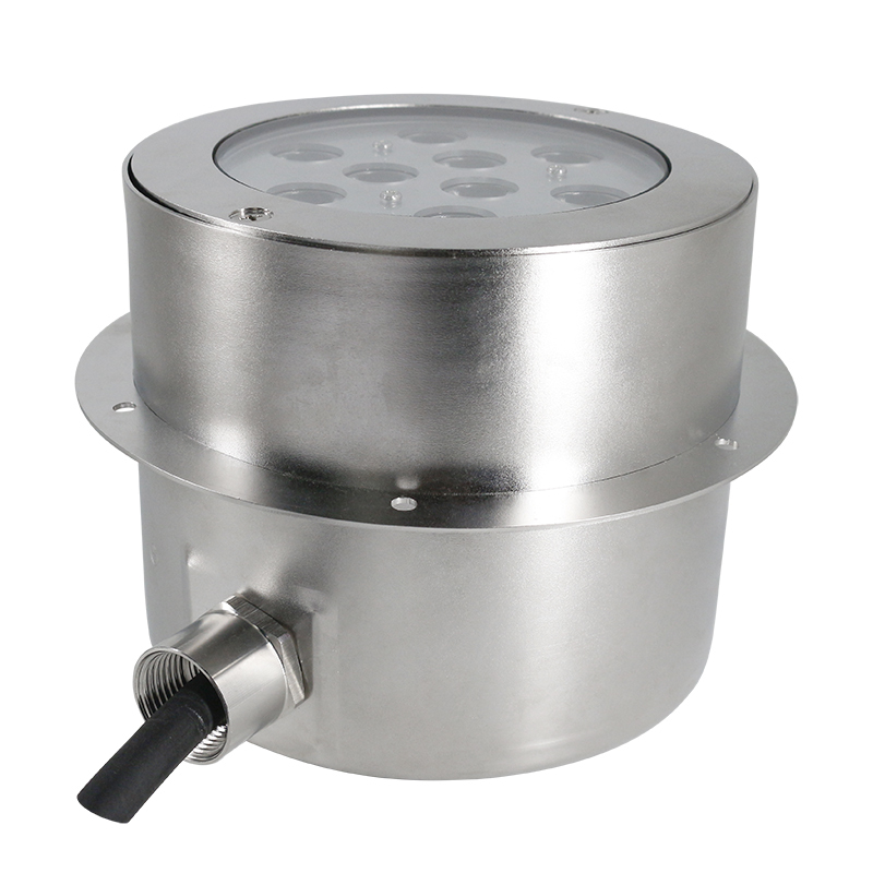 316L Stainless Steel 27W RGBW DMX Waterproof IP68 Rated Dimmable LED Swimming Pool Light