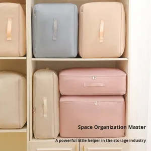Organizzatore per Armadio BRM, Cubo Multiuso in Tessuto Oxford Comprimibile, Impermeabile e Antipolvere, Borsa Portaoggetti - Product Image 2