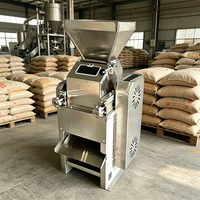 Mini-machine à décortiquer le riz combinée YYHB, 450 kg/h, moulin à rouleaux en acier inoxydable 304, moteur certifié CE, 220V/380V, garantie 1 an