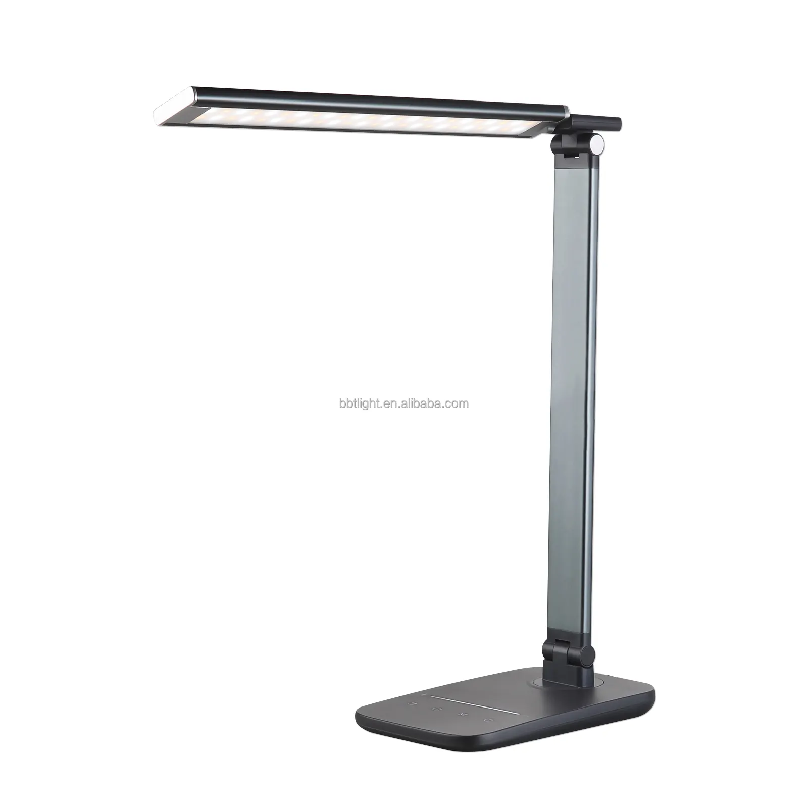 Luminária de mesa dobrável com função de carregamento usb, venda quente de 180, flexível, para braço, luz de mesa, amigável com 5 cores