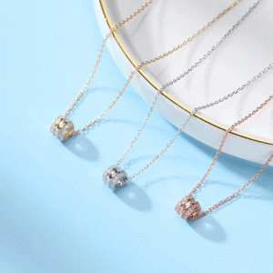 Collana Sottile da Donna con Ciondolo, Catena alla Moda per Clavicola, Gioielli per Maglione - Product Image 2