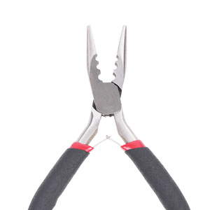Pince à extensions de cheveux Xinrui Hardware, 4,5 pouces, en acier 45, à bec effilé, pour l'installation et le retrait - Product Image 3