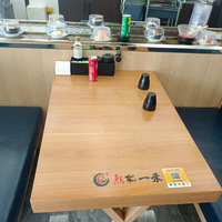 Sistem Konveyor Restoran Sushi dan Hot Pot Kecil Berbahan Baja Anti Karat Pintar dengan Kecepatan yang Dapat Disesuaikan, Tahan Api/Panas
