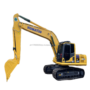 Excavadoras de orugas hidráulicas Komatsu de 20 toneladas usadas, superventas, excavadora grande PC200 de segunda mano, excavadora de segunda mano, PC200, 2 unidades, 2 unidades - Product Image 1