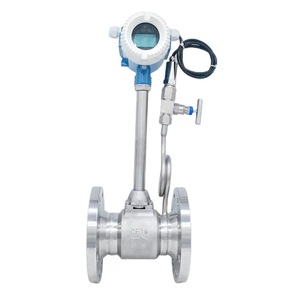 Débitmètre vortex DN100 pour air et <span class=keywords><strong>gaz</strong></span>, débitmètre vortex pour chaudière à vapeur, prix du débitmètre vortex ATEX - Product Image 1