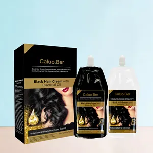 OEM y ODM-champú de color negro para el cabello, tinte natural herbal para el cabello, venta al por mayor de China