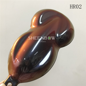 <span class=keywords><strong>Poudre</strong></span> de peinture <span class=keywords><strong>effet</strong></span> <span class=keywords><strong>miroir</strong></span> arc-en-ciel, peinture de voiture noire à changement de couleur rouge - Product Image 1