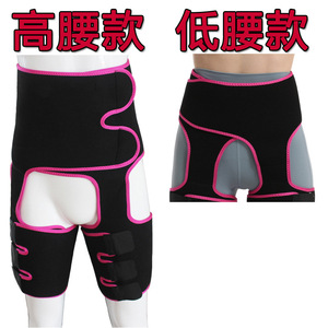 Women's Hip Lift Belt Sweat Inducing Waist Shaping Adjustable One Piece Waist And Leg Trainer Spandex For Fitness - Product Image 4