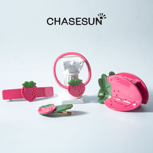 Pince à cheveux fraise 12 cm en acétate de haute qualité pour usage quotidien - Product Image 2