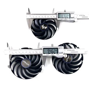 NOUVEAU Ventilateur de refroidissement 88mm FDC10U12S9-C 95MM 6PIN pour Sapphire <span class=keywords><strong>NITRO</strong></span> + AMD Radeon RX 6700 <span class=keywords><strong>6800</strong></span> 6900 XT GPU Graphics Card Fans - Product Image 1