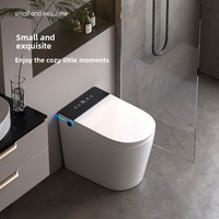 WC intelligent à économie d'espace de conception nouvelle, petit volume, WC automatiques modernes, siège électrique avec télécommande