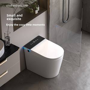 <span class=keywords><strong>WC</strong></span> intelligent à économie d'espace <span class=keywords><strong>de</strong></span> conception nouvelle, petit volume, <span class=keywords><strong>WC</strong></span> automatiques modernes, siège électrique avec télécommande - Product Image 2