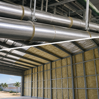 Laine de roche Africa CE écologique ignifuge 80kg/m³ 75mm en rouleau pour isolation thermique des toitures d'entrepôts industriels – Marché nigérian