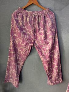 Hecho a mano hermoso algodón PJ Set Floral impreso ligero transpirable y suave regalos para ella - Product Image 6