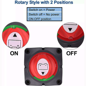 Interruttore Principale di Disconnessione 300A, Isolatore Batteria Resistente ON/OFF <span class=keywords><strong>per</strong></span> Trattori Agricoli - Product Image 2