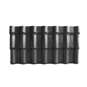 Tuiles de toiture en résine synthétique ignifuges, imperméables et résistantes aux UV pour villa / Panneaux de toiture en <span class=keywords><strong>PVC</strong></span> ASA à couleur stable - Product Image 3