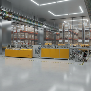 Máquina Automática para Coser Cajas de Cartón Corrugado con Sistema de Alimentación, Equipo de Embalaje Industrial de Alta Velocidad - Product Image 3