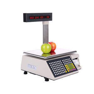 Supermarkt Einzelhandel Elektronische 30kg <span class=keywords><strong>TMA</strong></span> Barcode Druck waage Etiketten waage für die Preis berechnung zum Messen - Product Image 1