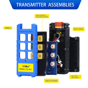 F21-4S + 12V Công Nghiệp Thông Minh Tail Lift Đài Phát Thanh Transmitter Receiver Set Thủy Lực Xe Tải Trailer Đài Phát Thanh Điều Khiển Từ Xa Nhựa <span class=keywords><strong>Crane</strong></span> - Product Image 6