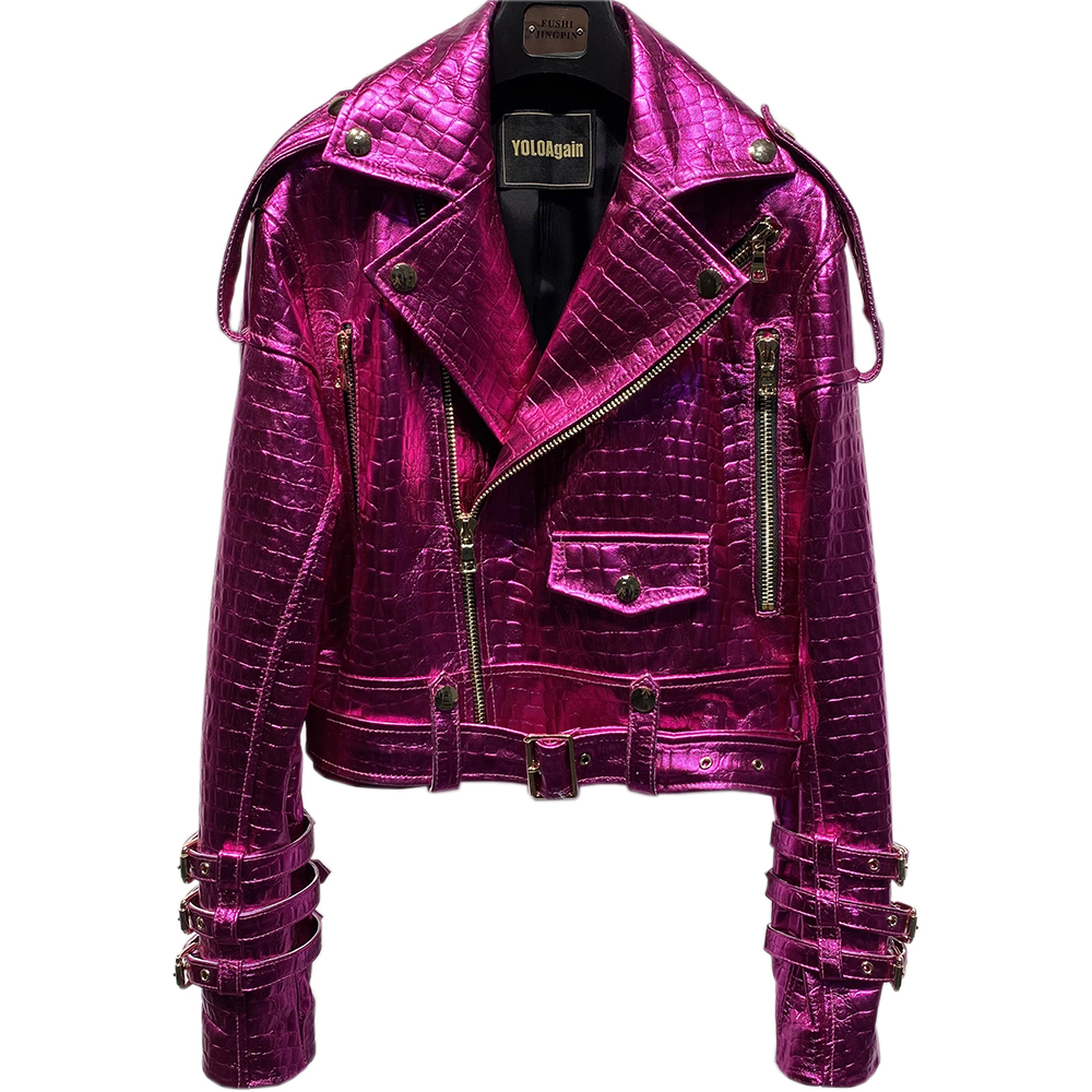 Fuchsia Crocodile