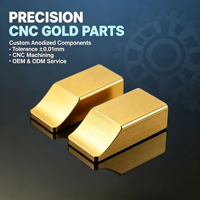 Pièces en acier inoxydable et en aluminium usinées CNC de haute précision |   Service OEM/ODM personnalisé, tolérance de 0,01 mm, anodisation dure