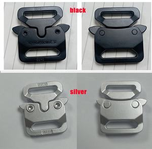 ファッションメタル15mm 20mm 25mmサイドクイックリリースバックル軽量ペットメタルバックルバッグパーツ & アクセサリーリリースバックル - Product Image 6